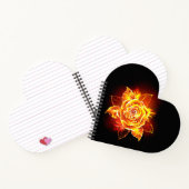 Carnet Blooming Fire Rose (Intérieur)