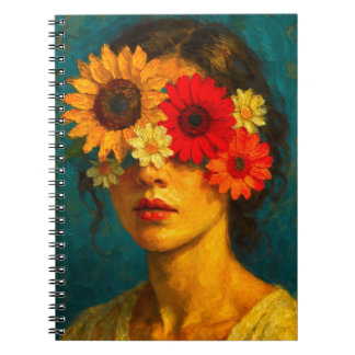 Carnet Blooming Soul - Oil Painting Style Portrait 