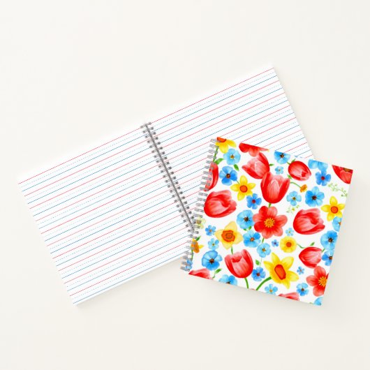 Carnet Blooming Spring Flowers (Intérieur)