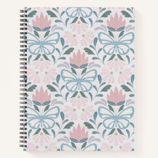 Carnet Blooms papillons (à moyenne échelle)