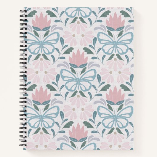 Carnet Blooms papillons (à moyenne échelle) (Devant)