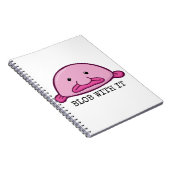 Carnet Bloquer avec / Blobfish (Côté Droit)