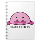 Carnet Bloquer avec / Blobfish (Devant)