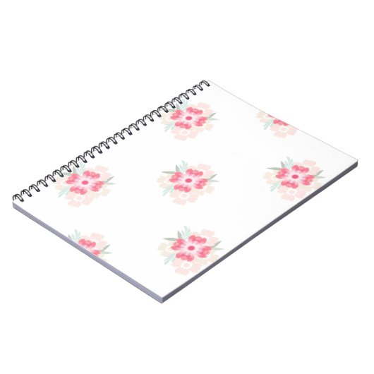 Carnet "Blossom rougissant" (Côté gauche)