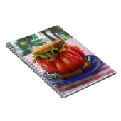 Carnet BLT avec tomate géante (Côté Droit)