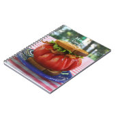 Carnet BLT avec tomate géante (Côté gauche)