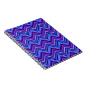 Carnet Blue and purple zigzag (Côté Droit)