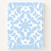 Carnet Blue Azulejos portugais espagnol méditerranéen (Dos)