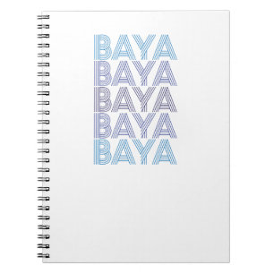 Carnet Blue Baya
