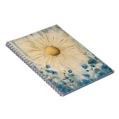 Carnet Blue Boho Sunshine" (ou parfois "Boho Sun Blue") (Côté Droit)