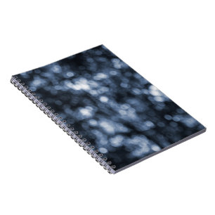 Carnet Blue Bokeh