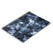 Carnet Blue Bokeh (Côté gauche)