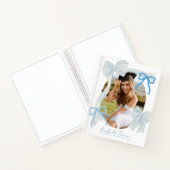 Carnet Blue Bows Photo Graduation Guest Book (Intérieur)