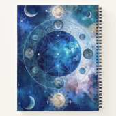 Carnet Blue Celestial Jung Inspiré Individualisation (Dos)