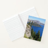 Carnet Blue Crater Lake et Wizard Island (Intérieur)