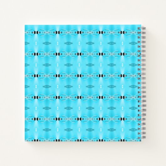 Carnet Blue Custom Name Anniversaire Vision Book (Dos)
