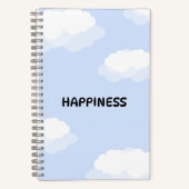 Carnet Blue cute notebook  (Recto)