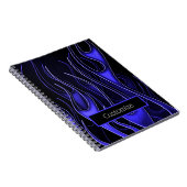 Carnet Blue Flames (Côté Droit)
