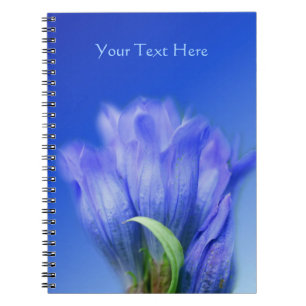 Carnet Blue Gentian Flower Nature