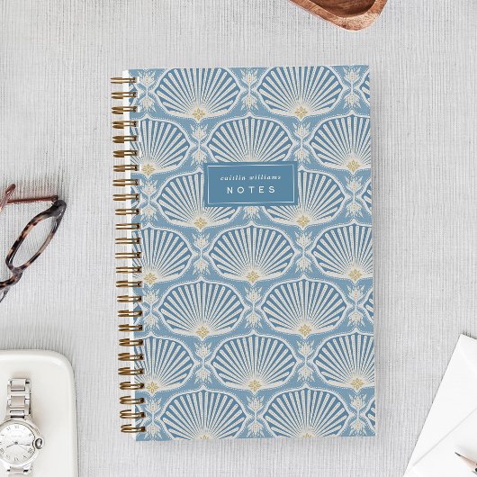 Carnet Blue & Goldenrod | Deco Fans Personalized