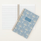 Carnet Blue & Goldenrod | Deco Fans Personalized (À l'intérieur)