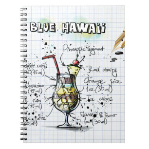 Carnet Blue Hawaii
