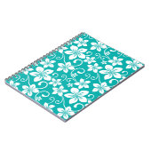 CARNET BLUE HAWAII (TURQUOISE) (Côté gauche)