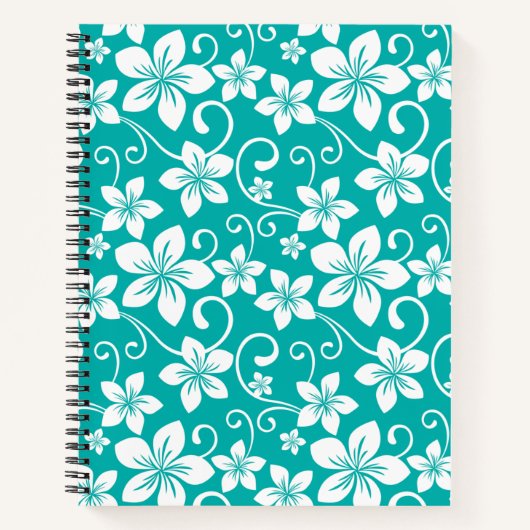 CARNET BLUE HAWAII (TURQUOISE) (Devant)