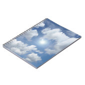 Carnet Blue Heaven Nuages + vos idées (Côté gauche)