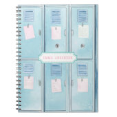 Carnet Blue High School Lockers (Devant)