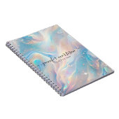 Carnet Blue Holographic Opal Gold Parties scintillant per (Côté Droit)