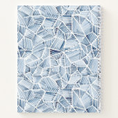 Carnet Blue Indigo Motif Vacances Location de vacances Li (Dos)