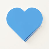 Carnet Blue jeans (couleur unie) (Dos)