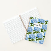 Carnet Blue Lilac personnalisé (Intérieur)