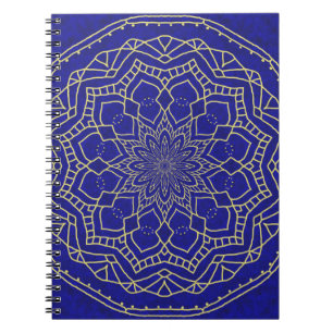 Carnet Blue Mandala