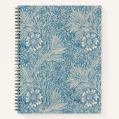 Carnet Blue Marigolds (par William Morris) (Devant)