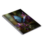 Carnet Blue Morpho Iris (Côté Droit)