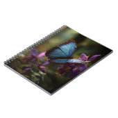 Carnet Blue Morpho Iris (Côté gauche)