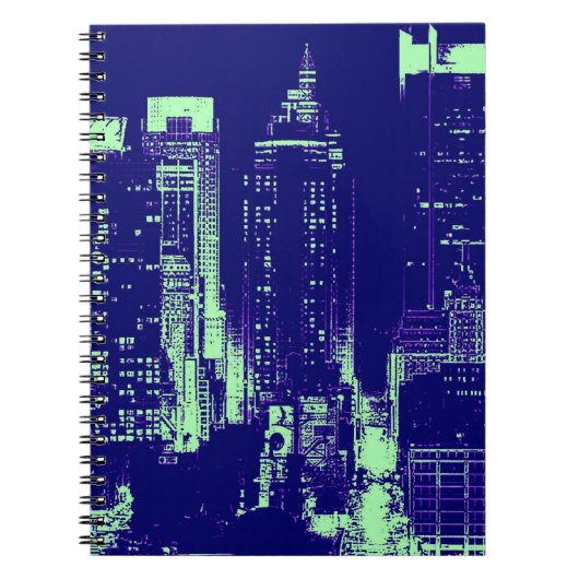 Carnet Blue New York (Devant)