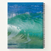 Carnet Blue Ocean Summer Beach Waves (Dos)
