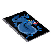 Carnet Blue Oriental Dragon (Côté Droit)