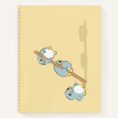 Carnet Blue penguins (Devant)