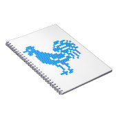 Carnet Blue Rooster (Côté Droit)