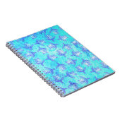 Carnet Blue Sea Turtle Print (Côté Droit)