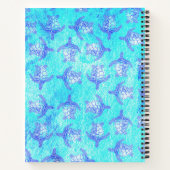 Carnet Blue Sea Turtle Print (Dos)
