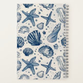 Carnet Blue Shell Harmony (Verso)