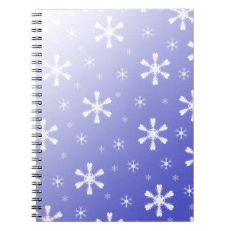 Carnet Blue Snowflake