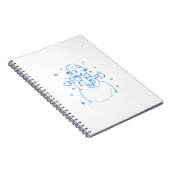 Carnet Blue snowman (Côté Droit)