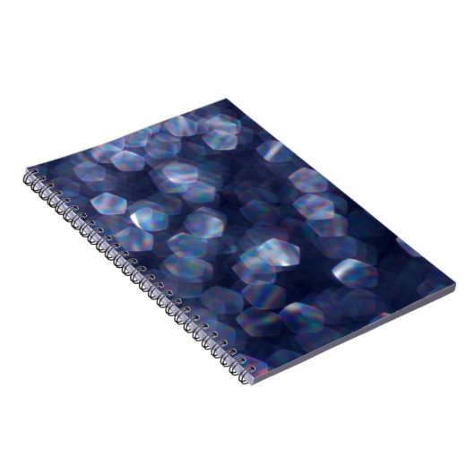 Carnet Blue Sparkle (Côté Droit)