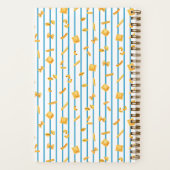 Carnet Blue Stripe | Pasta Shapes Personalized (Verso)